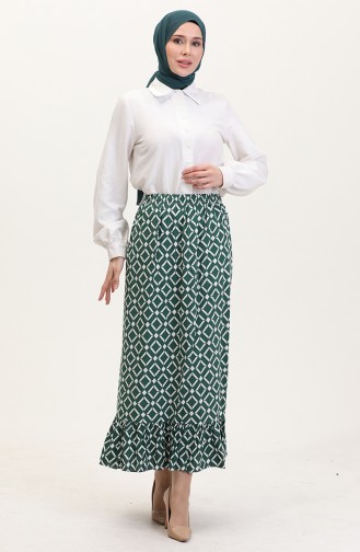 Emerald Green Skirt 2012N-03