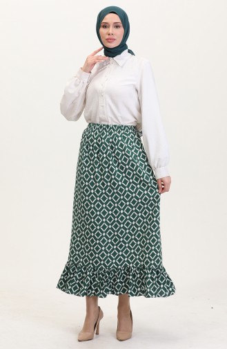 Emerald Green Skirt 2012N-03