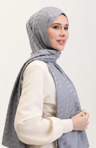 Koza Châle Jacquard 90187-03 Gris 90187-03