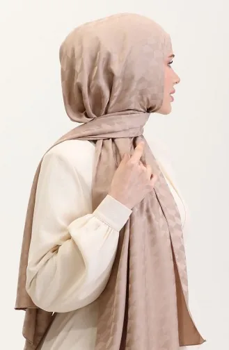 Châle Koza Jacquard 90187-07 Camel 90187-07