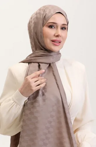 Châle Koza Jacquard 90187-08 Vison 90187-08