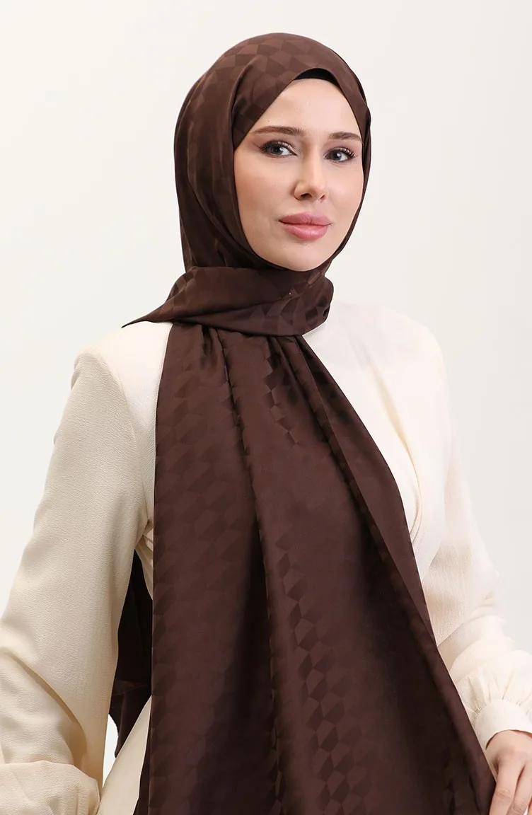 شال كوزا جاكار 90187-10 بني داكن 90187-10