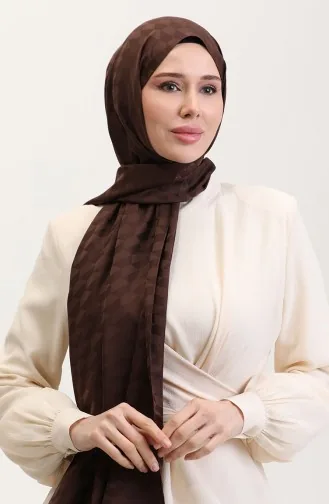 شال كوزا جاكار 90187-10 بني داكن 90187-10