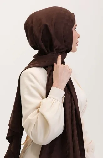 شال كوزا جاكار 90187-10 بني داكن 90187-10