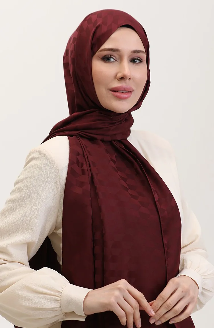 شال كوزا جاكار 90187-16 لون الكرز 90187-16