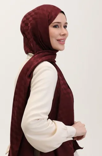شال كوزا جاكار 90187-16 لون الكرز 90187-16