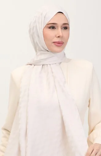 شال كوزا جاكار 90187-17 لون عظمي 90187-17