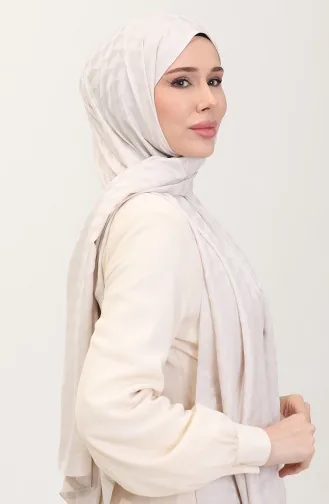 شال كوزا جاكار 90187-17 لون عظمي 90187-17