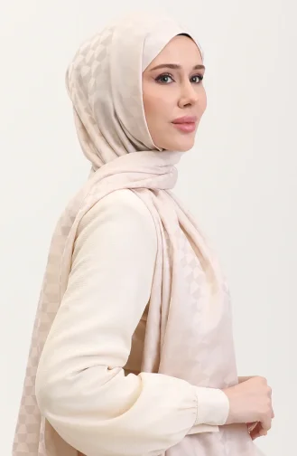 Koza Jacquard-Schal 90187-19 Beige 90187-19