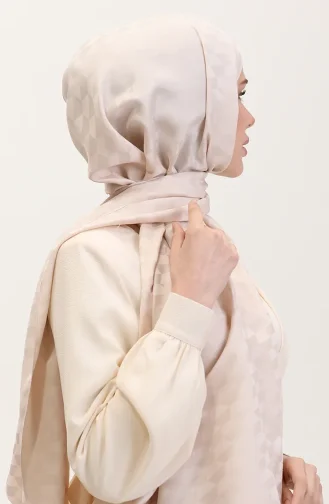 Koza Jacquard-Schal 90187-19 Beige 90187-19