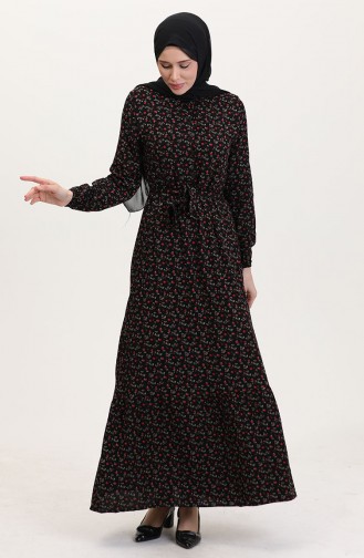 Robe Hijab Noir 4069-04