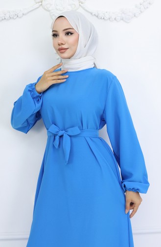 Blau Hijab Kleider 2002-05