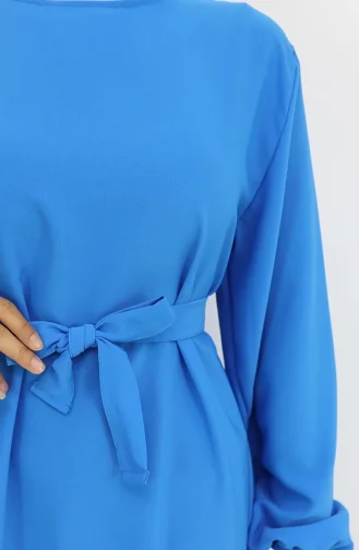 Aerobin Fabric Elastic Sleeve Dress 2002-05 Blue 2002-05