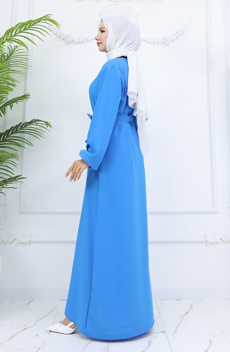 Blau Hijab Kleider 2002-05