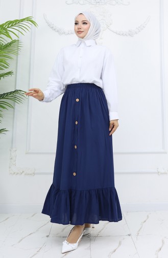 Navy Blue Skirt 2011-05
