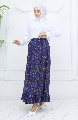 Navy Blue Skirt 2012H-03