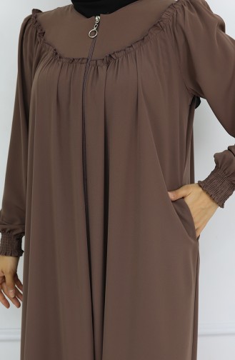 Brown Abaya 6182-04