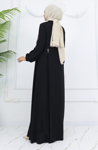 Abayas Noir 6203-02