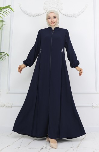 Abayas Bleu Marine 6203-04