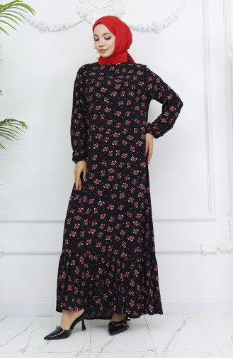 Robe Hijab Noir 0035-02