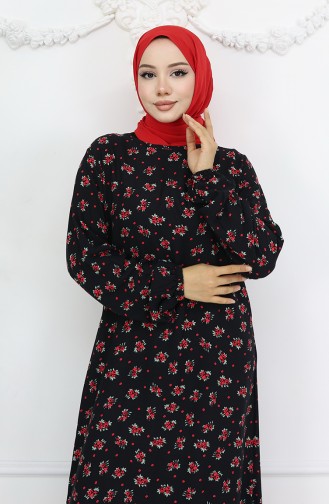 Robe Hijab Noir 0035-02