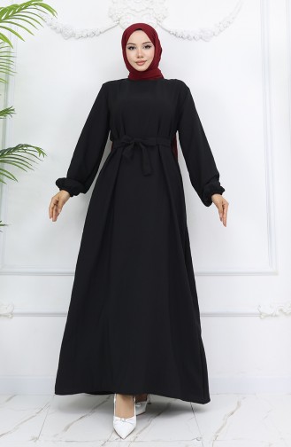 Schwarz Hijab Kleider 2002-03