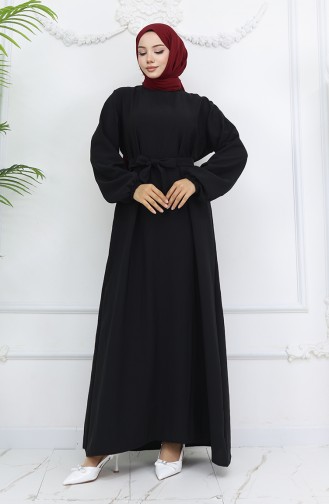 Schwarz Hijab Kleider 2002-03