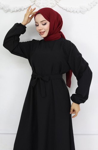 Schwarz Hijab Kleider 2002-03