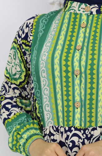 Green Hijab Dress 2005-02
