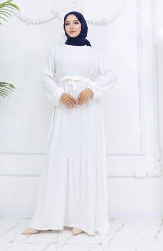 White İslamitische Jurk 2013-05