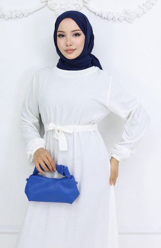 White İslamitische Jurk 2013-05