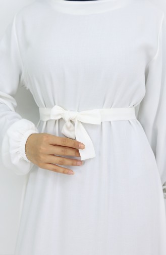 White İslamitische Jurk 2013-05