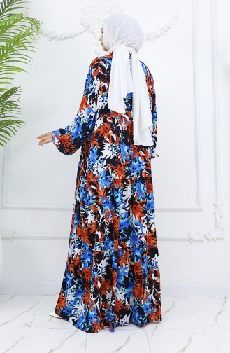 Saxon blue İslamitische Jurk 2021-01