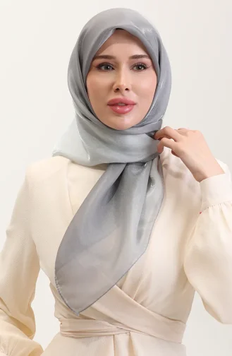 Kehribar Eşarp 70273-03 Füme