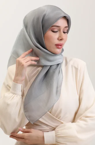 Kehribar Eşarp 70273-03 Füme