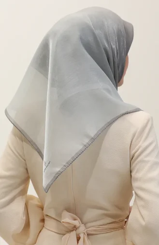 Kehribar Eşarp 70273-03 Füme