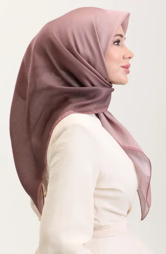 Kehribar Eşarp 70273-04 Kahverengi