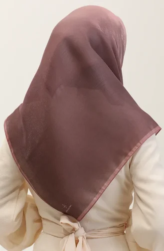 Kehribar Eşarp 70273-04 Kahverengi