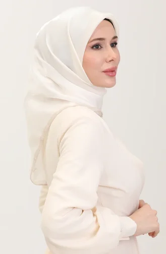 Kehribar Eşarp 70273-11 Krem