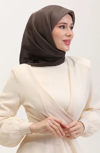 Kehribar Eşarp 70273-13 Koyu Vizon