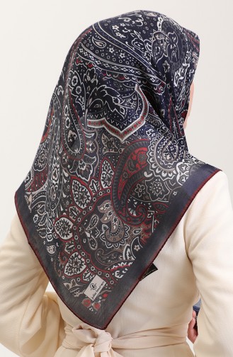 وشاح أزرق كحلي 70290-02