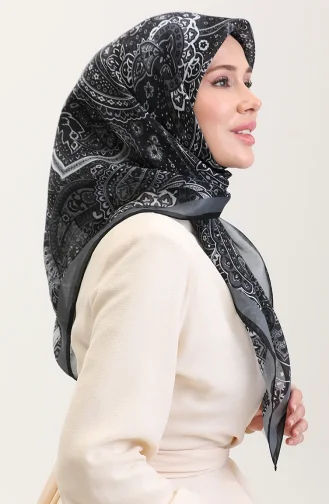 Kehribar Eşarp 70290-03 Füme