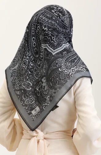 Kehribar Eşarp 70290-03 Füme