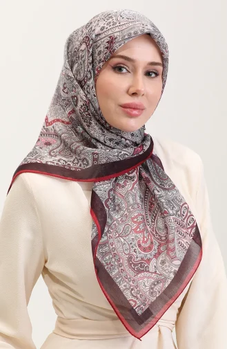 Kehribar Eşarp 70290-06 Bordo