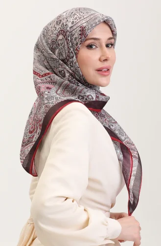 Kehribar Eşarp 70290-06 Bordo