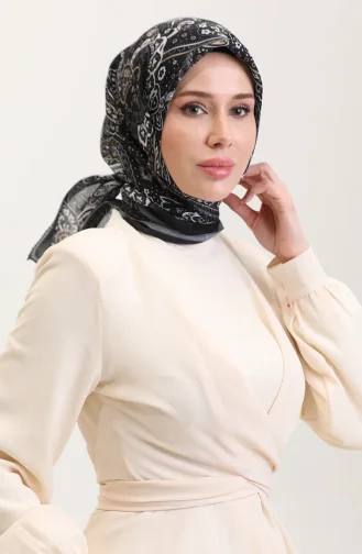 Kehribar Eşarp 70290-08 Antrasit