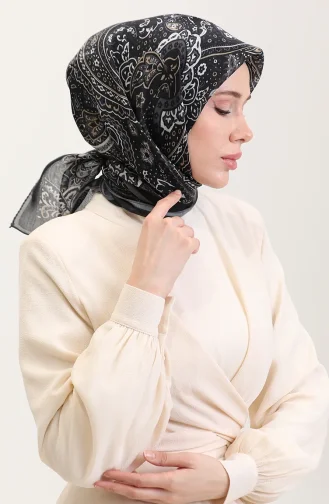 Kehribar Eşarp 70290-08 Antrasit