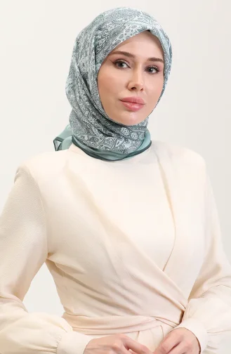 Kehribar Eşarp 70290-09 Çağla Yeşili