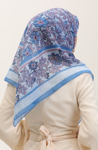 Jeansblau Kopftuch 2075-02