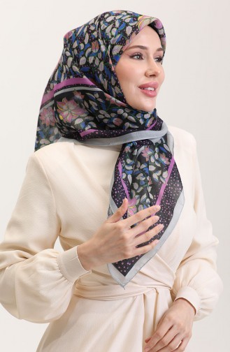 Lila Kopftuch 2075-05